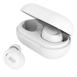 QCY Arcbuds Lite - T27 - White, Bluetooth 5.3, IPX4, 32h total battery, 68ms latency — Buy in Cyprus with Fast Delivery