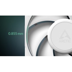 Arctic P12 Pro PST - P12 Pro PST - White, 120mm PWM Case Fan, Fluid Dynamic Bearing, 3000 RPM