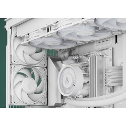 Arctic P12 Pro PST - P12 Pro PST - White, 120mm PWM Case Fan, Fluid Dynamic Bearing, 3000 RPM