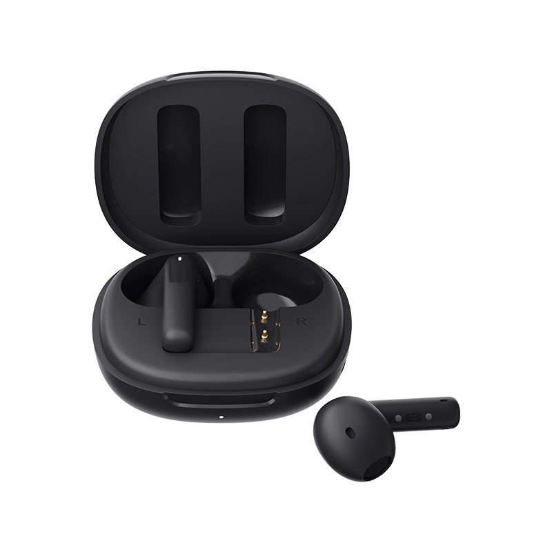 QCY AilyBuds E20 - Black, 13mm Driver, Hybrid ANC, BT5.4, IPX4 — Buy in Cyprus with Fast Delivery
