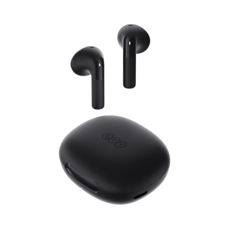 QCY AilyBuds E20 - Black, 13mm Driver, Hybrid ANC, BT5.4, IPX4 — Buy in Cyprus with Fast Delivery