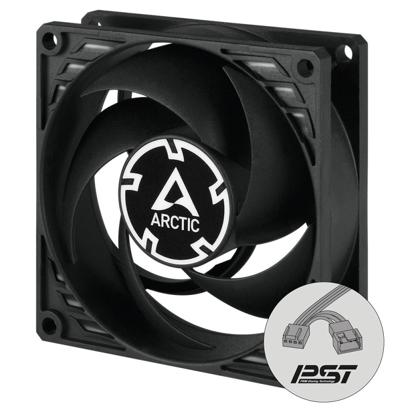 ARCTIC P8 PWM PST Case Fan - P8 - 80mm, PWM control, PST hub — Buy in Cyprus with Fast Delivery