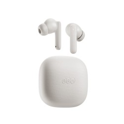 QCY Buds White - QT43 - TWS Earbuds, 10mm Drivers, 35h Total Playtime, Wind Noise Reduction — Buy in Cyprus with Fast Delivery