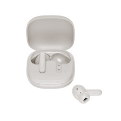 QCY Buds White - QT43 - TWS Earbuds, 10mm Drivers, 35h Total Playtime, Wind Noise Reduction — Buy in Cyprus with Fast Delivery