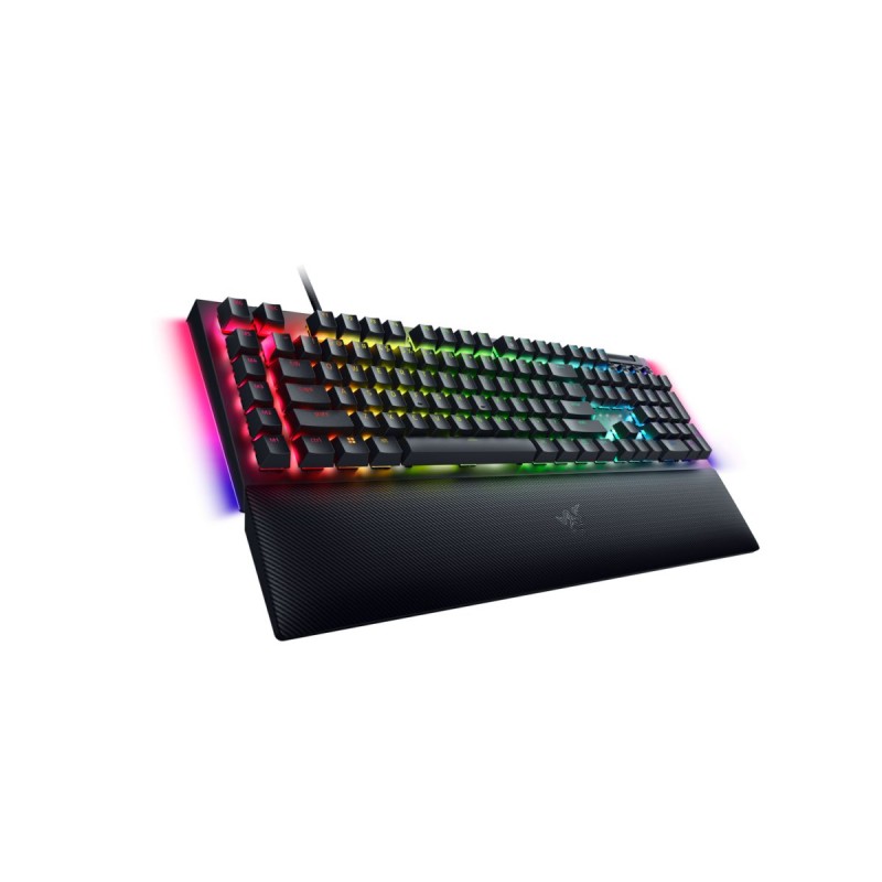 Razer BLACKWIDOW V4 - V4 - RGB Mechanical Keyboard, Underglow LED, Macro, Yellow Linear Switch