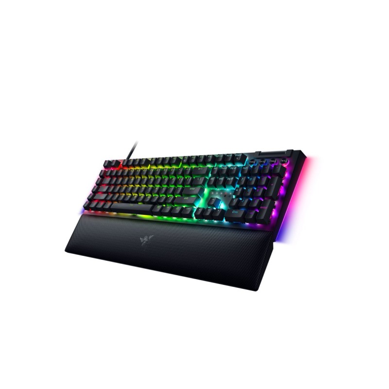 Razer BLACKWIDOW V4 - V4 - RGB Mechanical Keyboard, Underglow LED, Macro, Yellow Linear Switch