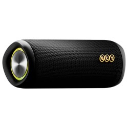 QCY SP7 Black - Portable Bluetooth Speaker - 40W Stereo, RGB Light Show, Mic for Calls — Buy in Cyprus with Fast Delivery