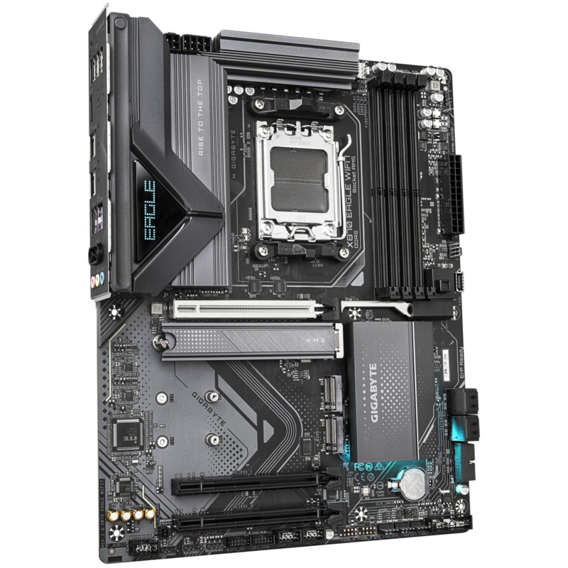Gigabyte GA-X870 EAGLE WIFI7 - ATX AM5 Motherboard, AMD X870, DDR5 up to 256GB, Wi-Fi 7, USB4, 2.5Gb LAN (Black)