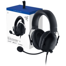 Razer BLACKSHARK V2 X for PlayStation - V2 X - Over-ear Closed, 3.5mm Analog, Virtual 7.1 Surround, Multi-Platform