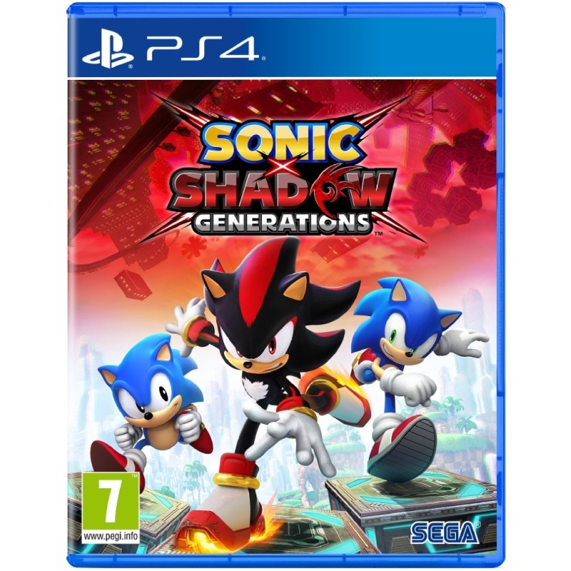 Sonic X Shadow Generations PS4 - Dual Campaigns & Remaster Included — Buy in Cyprus with Fast Delivery