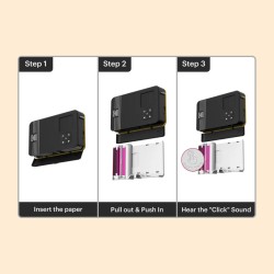 Kodak 30-Sheet Photo Paper Cartridge for Mini Shot Combo Printers and Cameras - C210/C210R - 5.3 x 8.6 cm