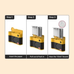 Kodak 30-Sheet Photo Paper Cartridge for Mini Shot Combo Printers and Cameras - C210/C210R - 5.3 x 8.6 cm