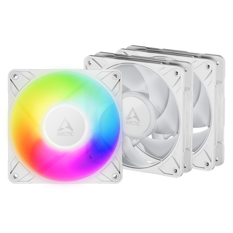 Arctic P12 Pro A-RGB (White) - P12 Pro - 3x120mm PWM Fans, ARGB, 3000 RPM — Buy in Cyprus with Fast Delivery