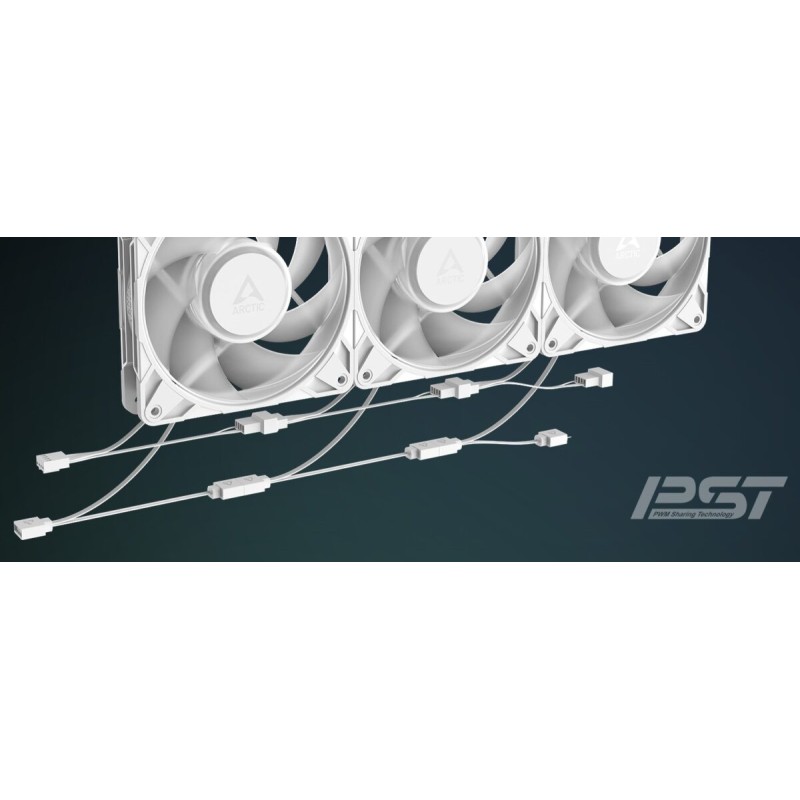 Arctic P12 Pro A-RGB (White) - P12 Pro - 3x120mm PWM Fans, ARGB, 3000 RPM — Buy in Cyprus with Fast Delivery
