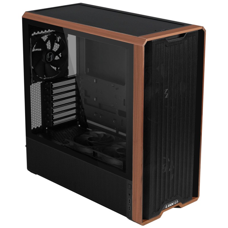 Lian Li LANCOOL 217 Black - LANCOOL 217 - ATX PC Case with 5 Fans (2x170mm, 1x140mm, 2x120mm PWM)