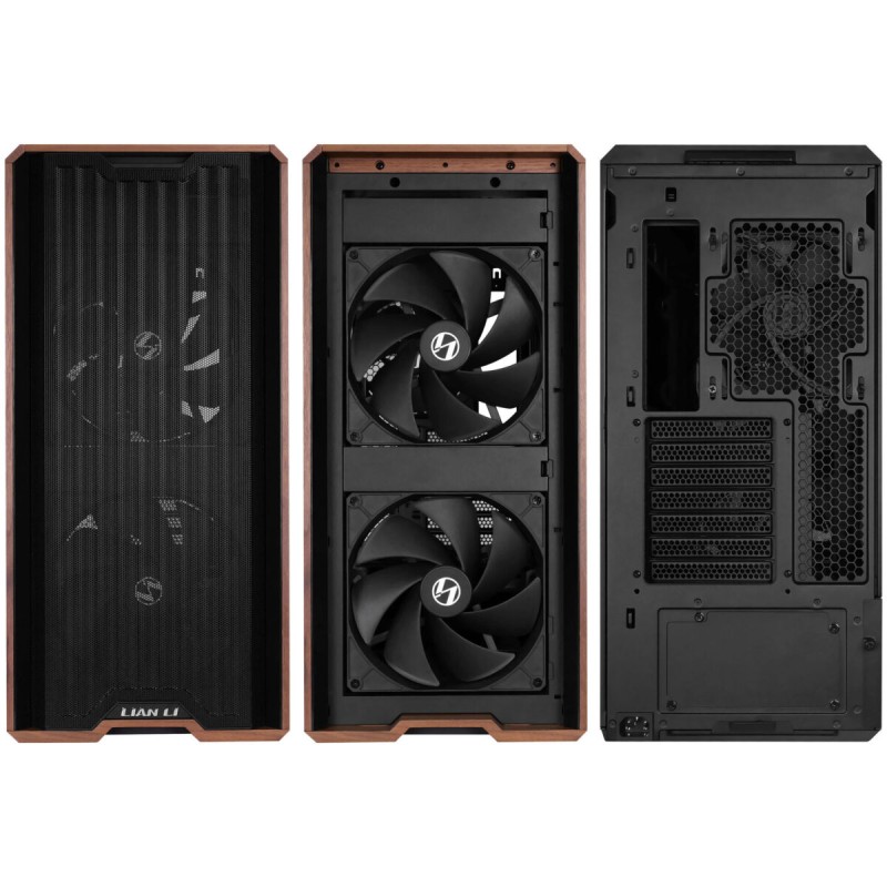 Lian Li LANCOOL 217 Black - LANCOOL 217 - ATX PC Case with 5 Fans (2x170mm, 1x140mm, 2x120mm PWM)