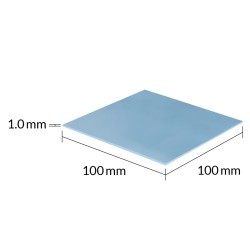 ARCTIC TP-3 100x100mm Thermal Pad - TP-3 - 1.0 mm Premium Performance — Buy in Cyprus with Fast Delivery