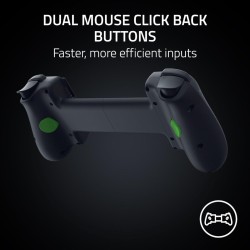 Razer Kishi USB-C Gaming Controller - V3 - (Multi-platform, iPhone/Android/PC, Dual Back Buttons, 3.5mm Jack)