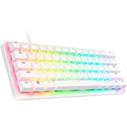 Razer Huntsman V3 Pro Mini White Analog - HUNTSMAN V3 PRO MINI - 60% Optical Keyboard (US Layout, Rapid Trigger)