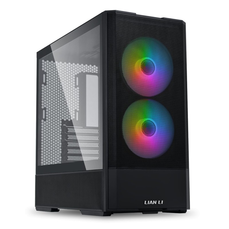 Lian Li Lancool 207 Black ATX PC Case - 207 - 4 Fans: Front 2x140 ARGB PWM, Bottom 2x120 PWM