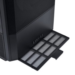 Lian Li Lancool 207 Black ATX PC Case - 207 - 4 Fans: Front 2x140 ARGB PWM, Bottom 2x120 PWM