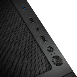 Kolink Observatory HF Mesh PWM Midi Tower Case - Black with 3x120mm PWM Fans — Buy in Cyprus with Fast Delivery