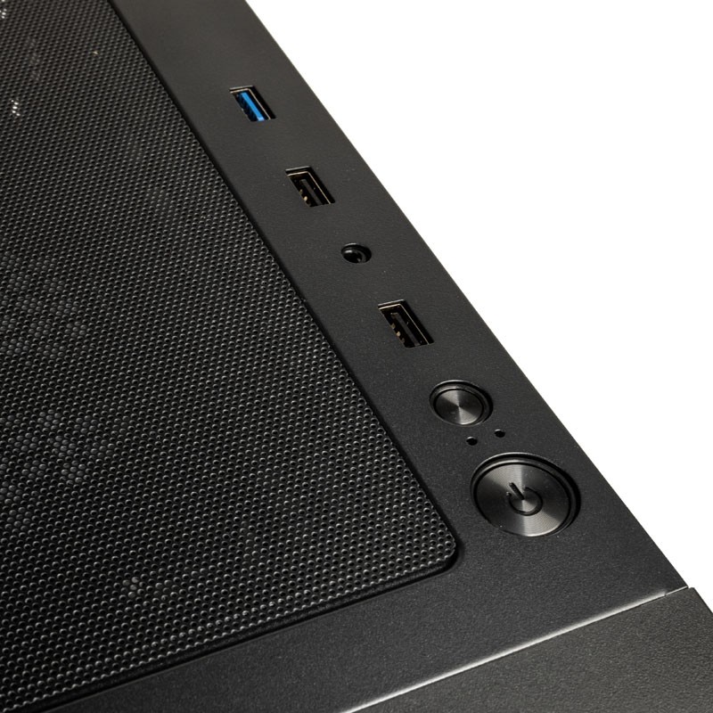 Kolink Observatory MX Glass ARGB Mid-Tower Case - Black - 5 ARGB Fans Included — Buy in Cyprus with Fast Delivery