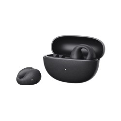 QCY Crossky C10 - C10 - Open Ear TPU Earclip, Black - BT 5.4, IPX5, Call Noise Reduction, 30h Total Battery