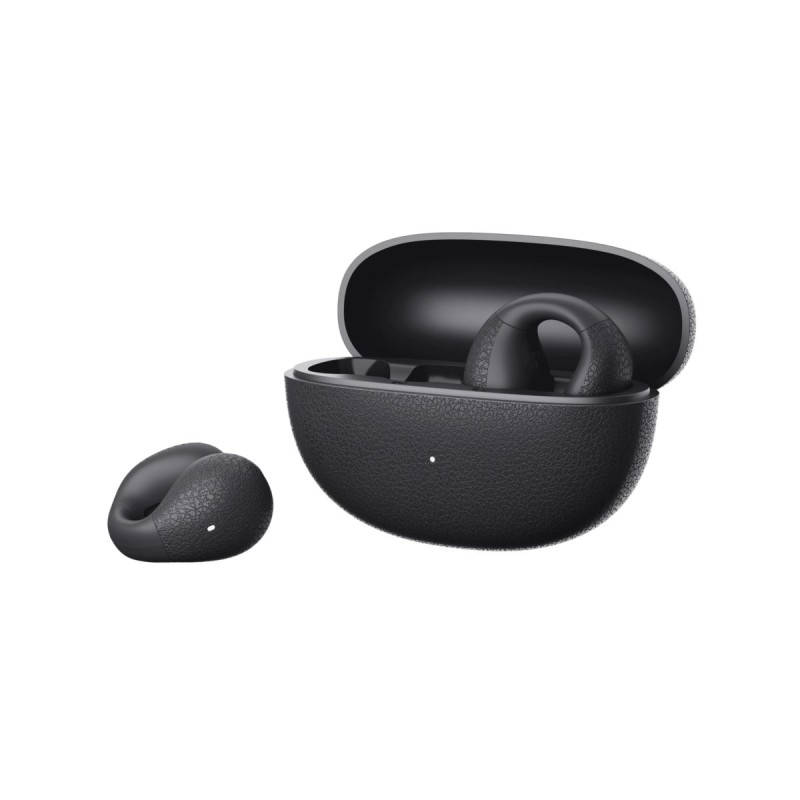 QCY Crossky C10 - C10 - Open Ear TPU Earclip, Black - BT 5.4, IPX5, Call Noise Reduction, 30h Total Battery