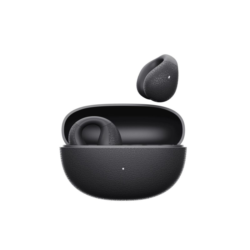 QCY Crossky C10 - C10 - Open Ear TPU Earclip, Black - BT 5.4, IPX5, Call Noise Reduction, 30h Total Battery