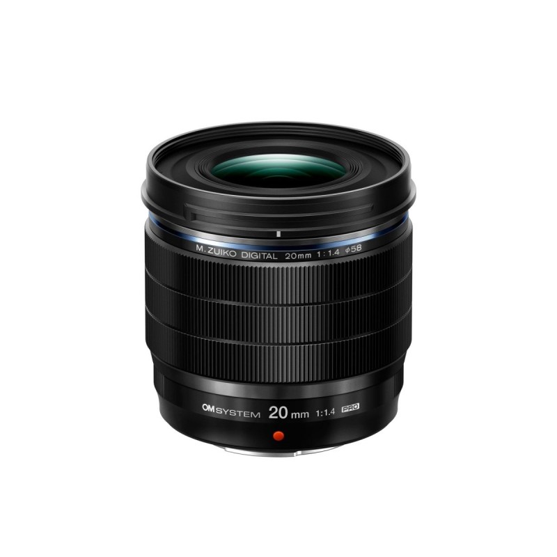 Olympus OM SYSTEM M.Zuiko PRO Digital ED 20mm 1:1.4 incl. Lens hood & Wrapping cloth — Buy in Cyprus with Fast Delivery