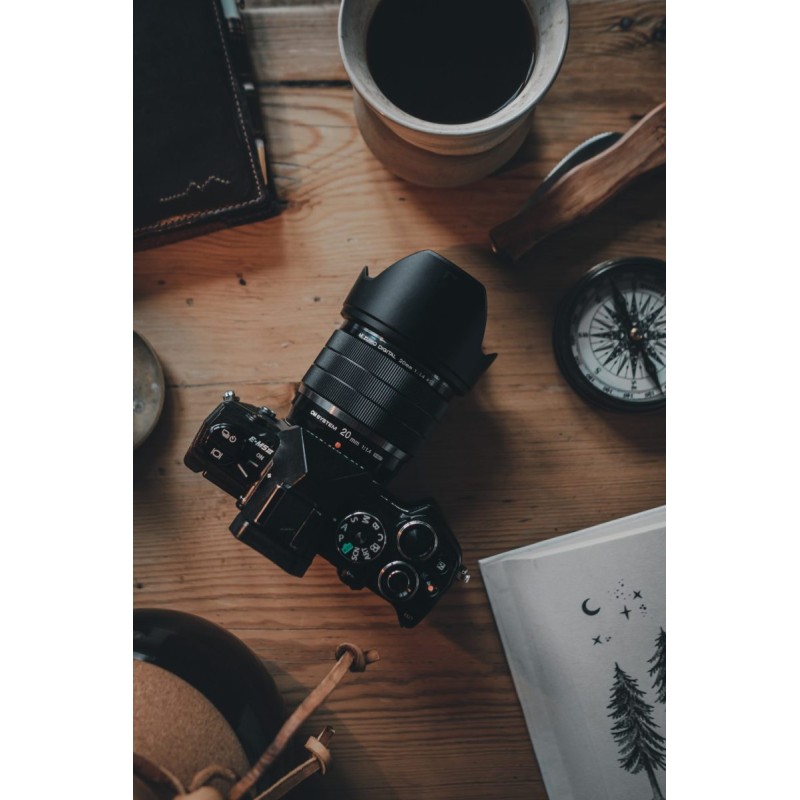 Olympus OM SYSTEM M.Zuiko PRO Digital ED 20mm 1:1.4 incl. Lens hood & Wrapping cloth — Buy in Cyprus with Fast Delivery