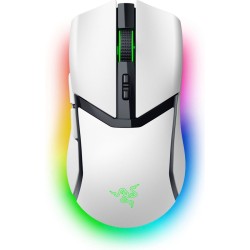 Razer Cobra Pro White - Wireless Gaming Mouse - 30000 DPI - RGB Underglow - Tri-Mode (2.4G/BT/Wired) - 77g