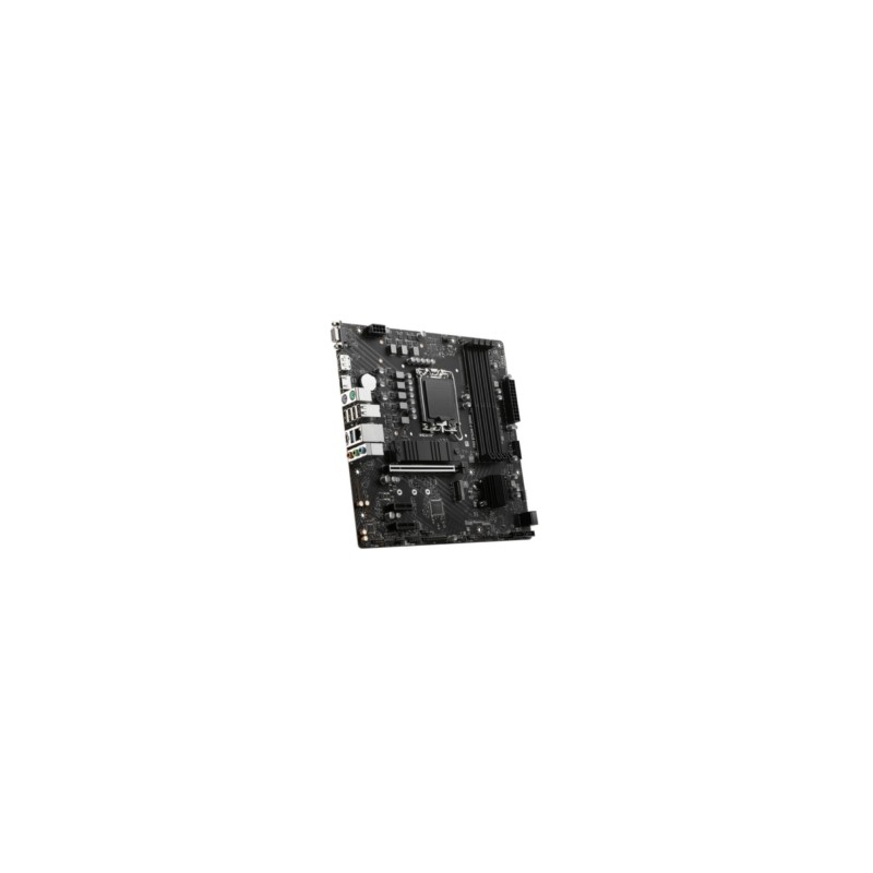 MSI PRO B760M-P - LGA1700 Micro-ATX Motherboard - Intel B760, DDR5, 192GB Max, 4x DIMM, RGB (Black)