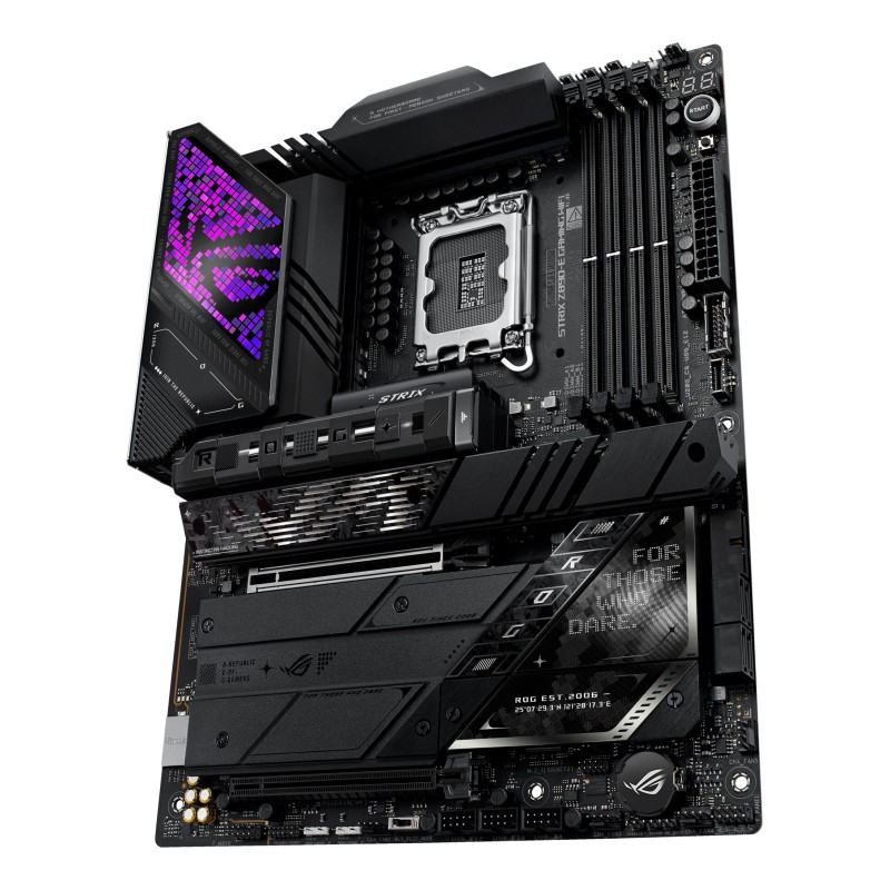 ASUS ROG Strix Z890-E Gaming WiFi - LGA 1851 ATX, DDR5, 4 DIMM, 192GB Max, WiFi7, Thunderbolt 4