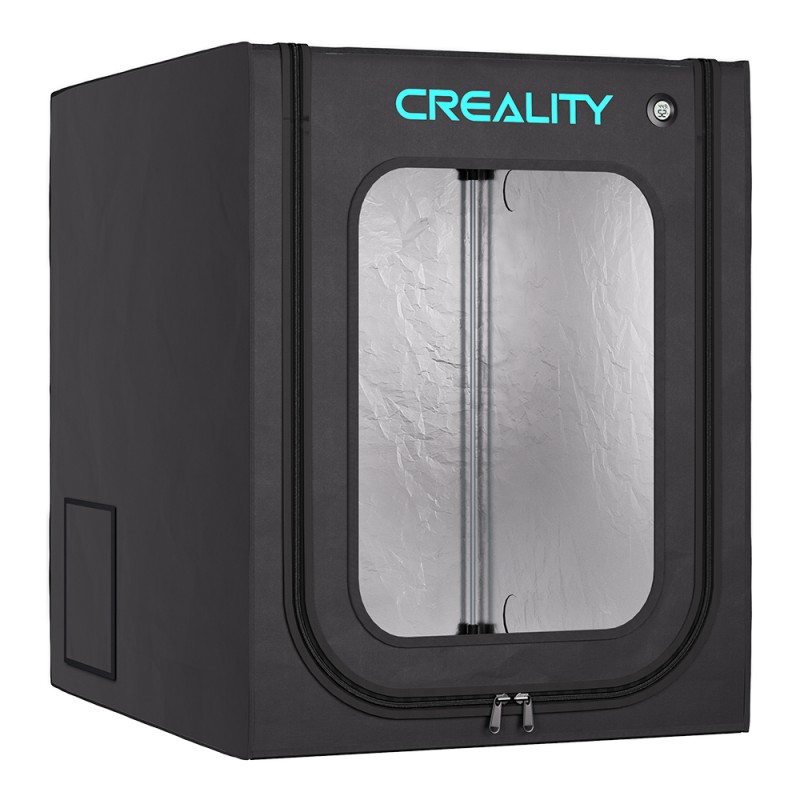 Creality 3D Printer Enclosure Plus 100x80x100cm - Insulated, Flame-Retardant Printer Cover with LED Lighting