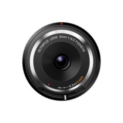 Olympus OM-System 9mm f/8 Fisheye Body Cap Lens - BCL-0980 - Black, MFT — Buy in Cyprus with Fast Delivery