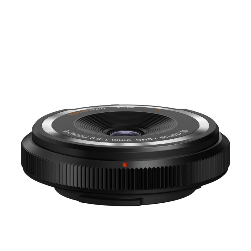 Olympus OM-System 9mm f/8 Fisheye Body Cap Lens - BCL-0980 - Black, MFT — Buy in Cyprus with Fast Delivery