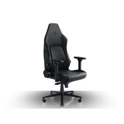 Razer ISKUR V2 Black - ISKUR V2 - Black Leather Gaming Chair with 6D Lumbar Support & Memory Foam Head Cushion