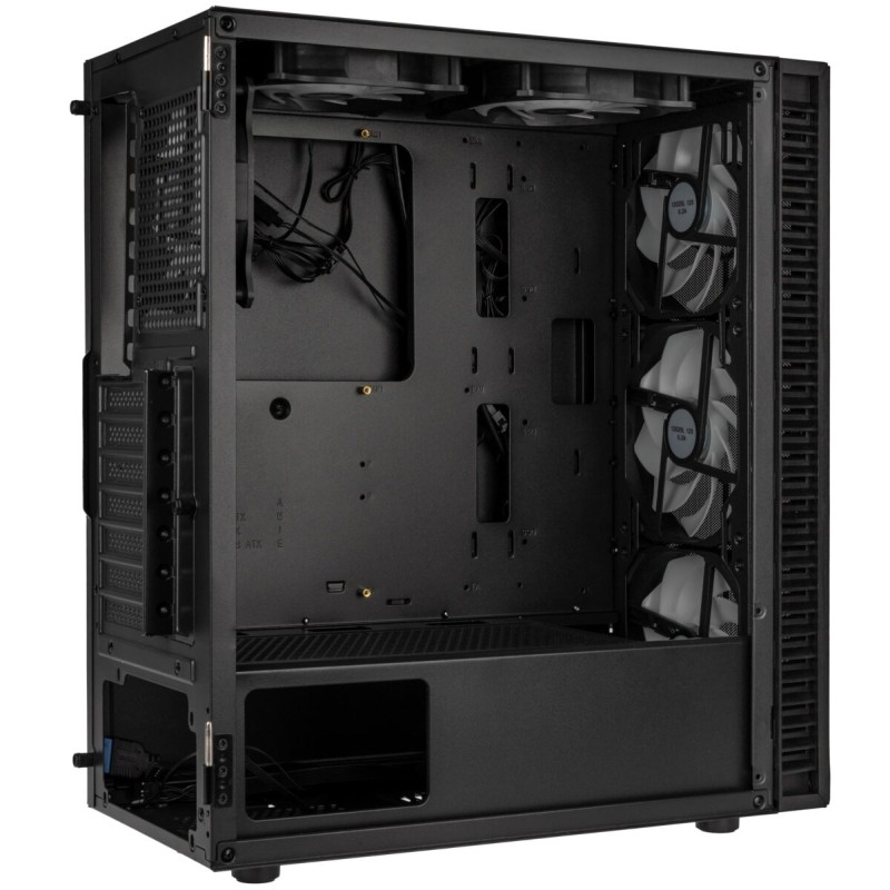 Kolink Observatory HF Mesh ARGB Midi Tower Case - Black - 6 ARGB fans (3x140mm & 3x120mm) — Buy in Cyprus with Fast Delivery