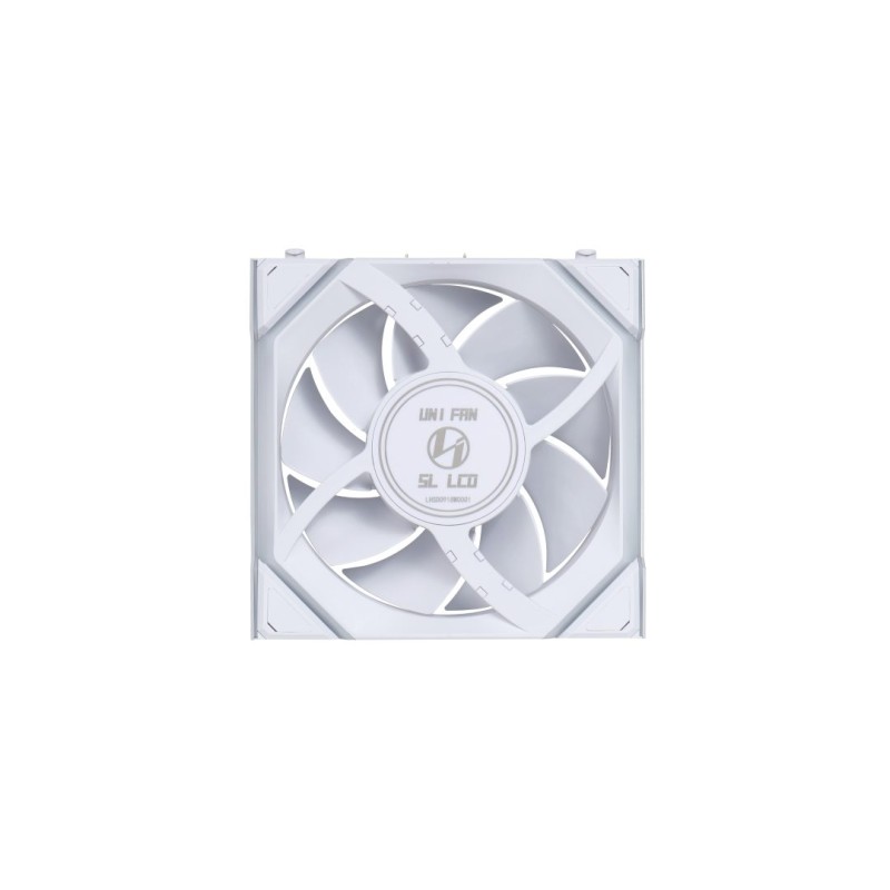 UNIFAN SL Wireless LCD 120 - White - 3-Pack (3x120mm PWM Fans with Wireless Controller) — Buy in Cyprus with Fast Delivery