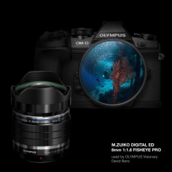 M.ZUIKO DIGITAL ED 8mm F1.8 FISHEYE PRO - 8mm F1.8 - Ultra-wide fisheye lens — Buy in Cyprus with Fast Delivery