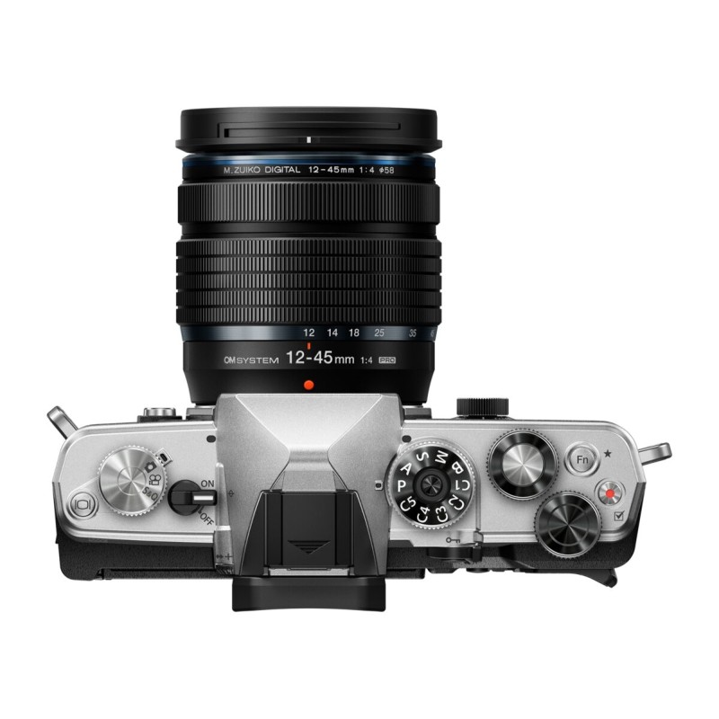 Olympus OM System OM-3 - OM-3 - (Silver kit with M.Zuiko 12-45mm F4 PRO, hood & wrap) — Buy in Cyprus with Fast Delivery