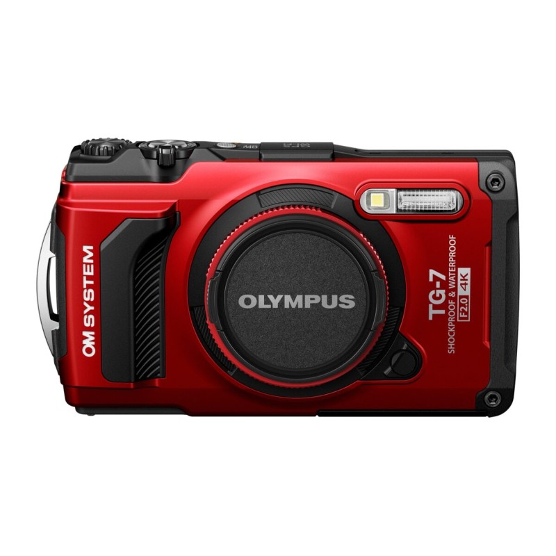 Olympus OM-System TG-7 Red Tough Camera Underwater - TG-7 - Red — Buy in Cyprus with Fast Delivery