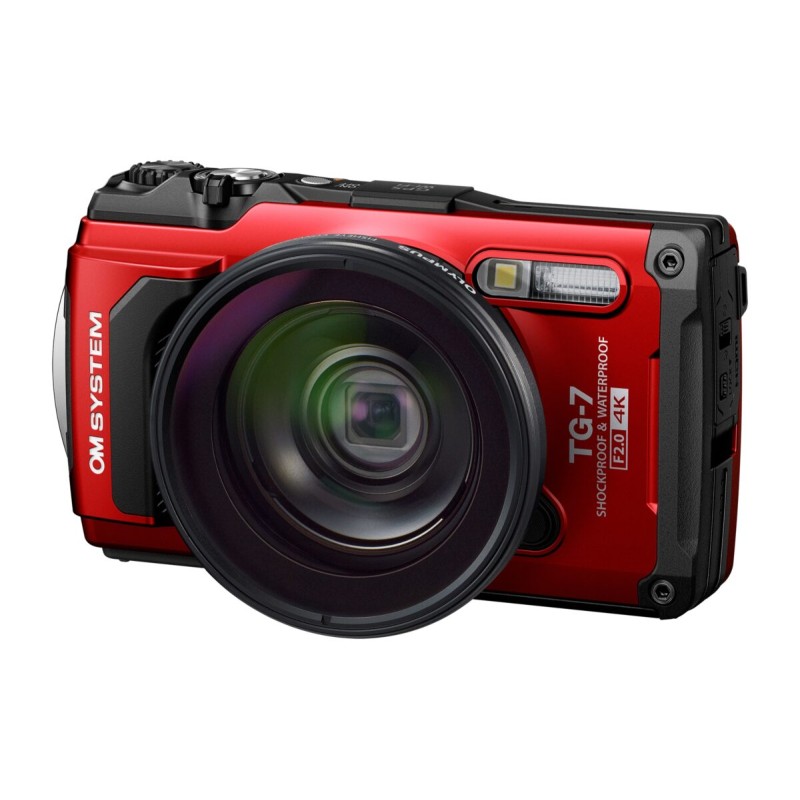 Olympus OM-System TG-7 Red Tough Camera Underwater - TG-7 - Red — Buy in Cyprus with Fast Delivery