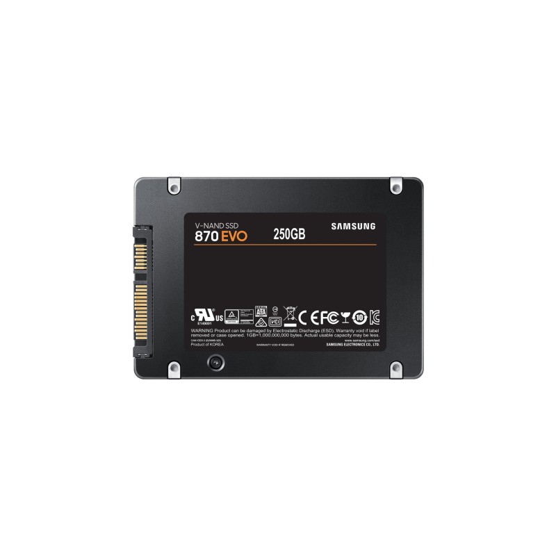 Samsung 870 EVO - MZ-77E250B EU - 250GB SATA III 2.5in SSD — Buy in Cyprus with Fast Delivery