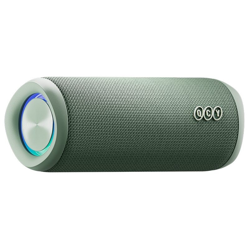 QCY SP7 Green - SP7 - Portable Bluetooth Speaker, 40W, RGB Light Show, Mic for Calls — Buy in Cyprus with Fast Delivery