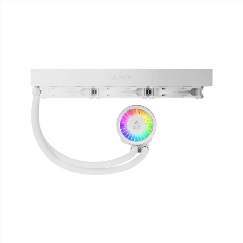 Arctic Liquid Freezer III Pro 360 A-RGB White - AIO CPU Water Cooler, 360mm radiator, PWM fans