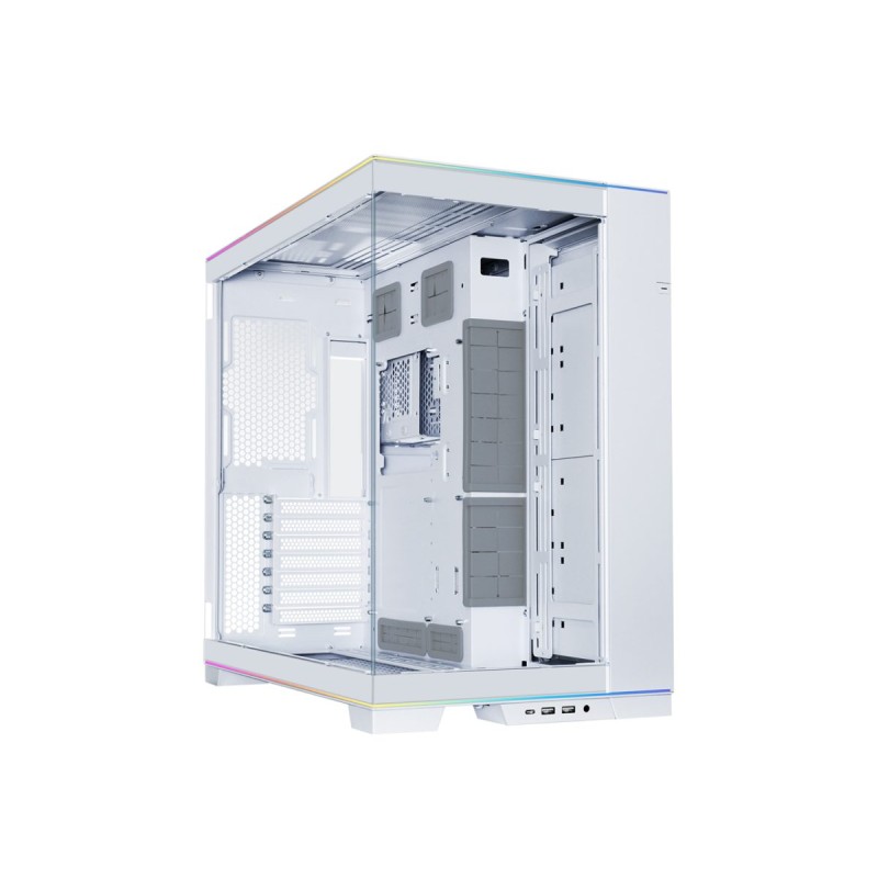 LIAN LI O11D EVO RGB - O11D EVO RGB - White, E-ATX Full Tower, ARGB, Reversible Chassis — Buy in Cyprus with Fast Delivery