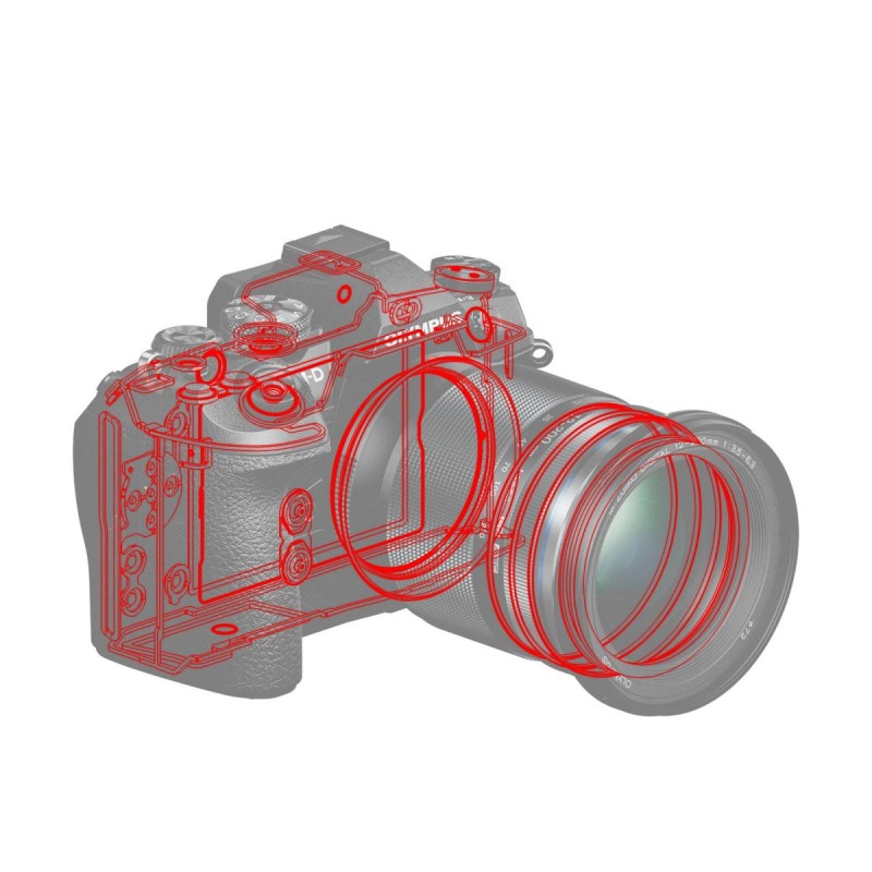 Olympus M.Zuiko Digital ED 12-200mm F3.5-6.3 - 12-200mm F3.5-6.3 - Black Ultra-zoom for MFT — Buy in Cyprus with Fast Delivery